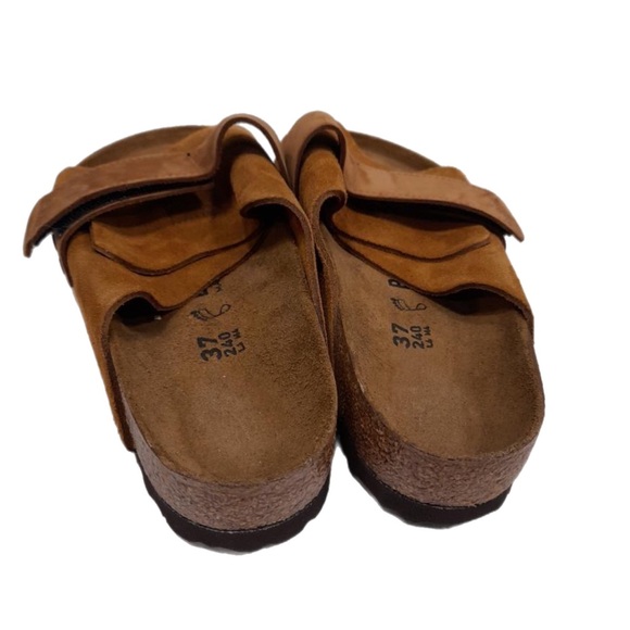 Birkenstock Kyoto Nubuck Suede Slide Sandal - Picture 8 of 10